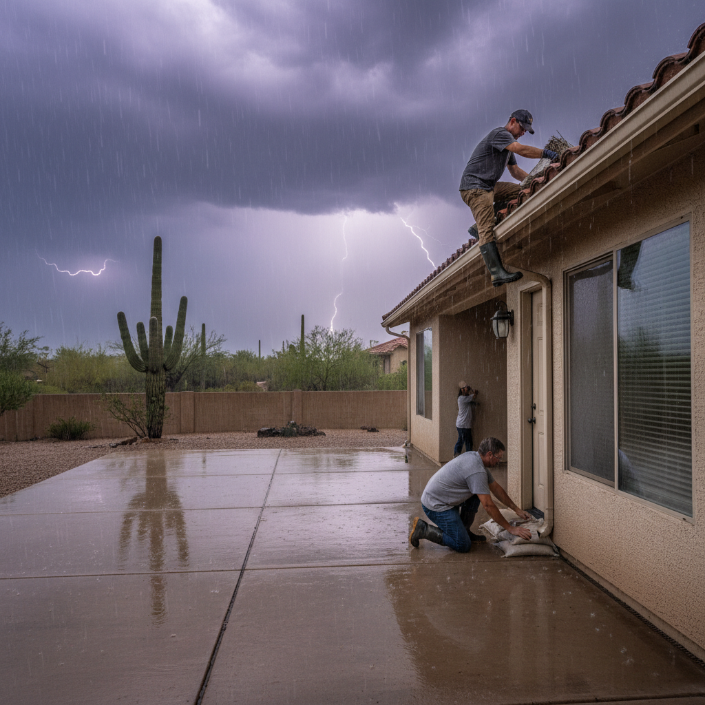 How to Protect Your Home from Water Damage During Chandler's Summer Storms