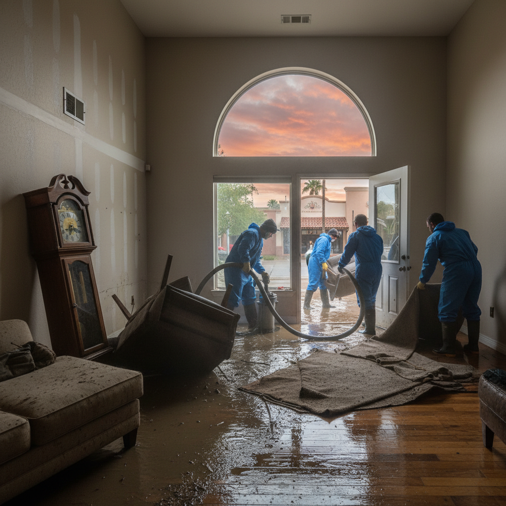 The Importance of Timely Flood Cleanup in Downtown Chandler Homes