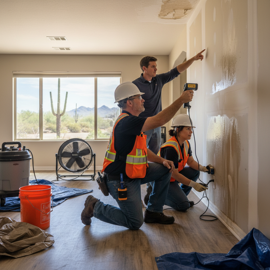 Water Damage Assessment in Chandler